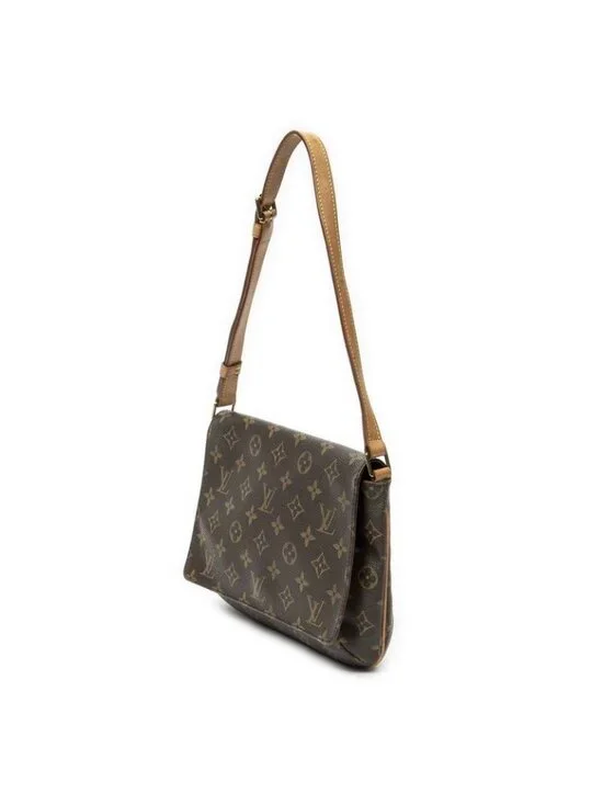 Louis Vuitton Musette Tango Brown Monogram Canvas Shoulder Bag - Picture 2 of 10